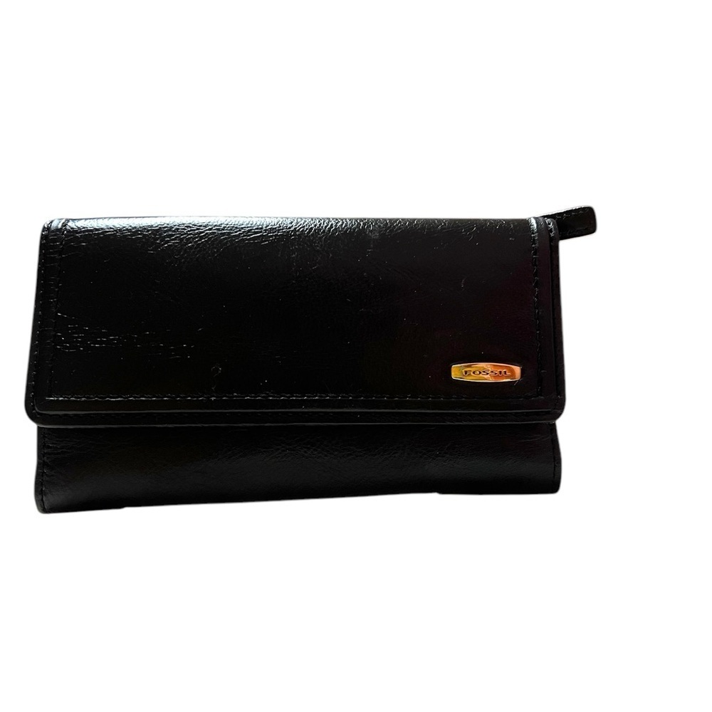 Fossil Black Leather Wallet